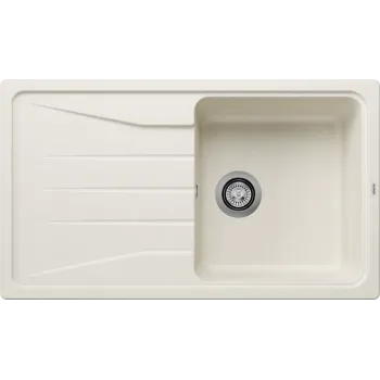 Virtuves Izlietne BLANCO SONA 5 S SILG Soft white O.AF  SILGRANIT™, PuraDur™, Silti balts 527151