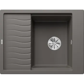 Virtuves Izlietne BLANCO ELON 45 S Volcano grey InFino O.AF SILGRANIT™, PuraDur™, Vulkāna pelēks 527250