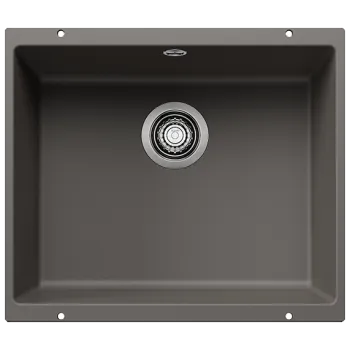 Virtuves Izlietne BLANCO ROTAN 500-U Volcano grey O.AF  SILGRANIT™, PuraDur™, Vulkāna pelēks 527329