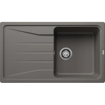 Virtuves Izlietne BLANCO SONA 5 S SILG Volcano grey O.AF  SILGRANIT™, PuraDur™, Vulkāna pelēks 527334