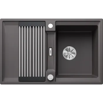 Virtuves Izlietne BLANCO ADIRA 45S SILG Rock grey M.AF SILGRANIT™, Akmeņu pelēka 527587