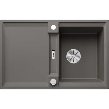 Virtuves Izlietne BLANCO ADIRA 45S SILG Volcano grey M.AF SILGRANIT™, Vulkāna pelēks 527588