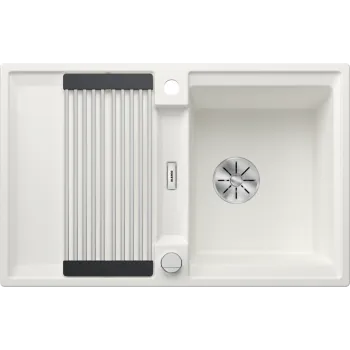 Virtuves Izlietne BLANCO ADIRA 45S SILG White M.AF SILGRANIT™, Balta 527589