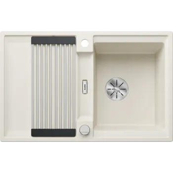 Virtuves Izlietne BLANCO ADIRA 45S SILG Soft white M.AF SILGRANIT™, Silti balts 527590