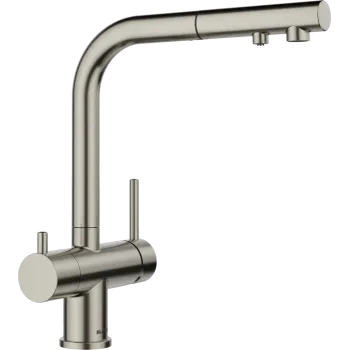 Virtuves izlietnes maisītājs BLANCO FONTAS-S II Satin Platinum 527715