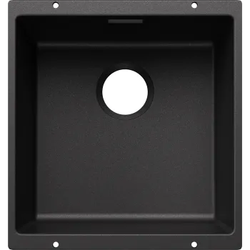 Virtuves Izlietne BLANCO SUBLINE 400-U SILG Anthracite O.ZUB O.AF WFS  SILGRANIT™, Antracīta 527789
