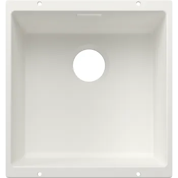 Virtuves Izlietne BLANCO SUBLINE 400-U SILG White O.ZUB O.AF WFS  SILGRANIT™, Balta 527791