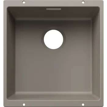 Virtuves Izlietne BLANCO SUBLINE 400-U SILG Tartufo O.ZUB O.AF WFS  SILGRANIT™, Tartufo 527793