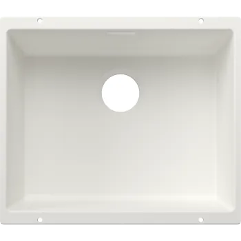 Virtuves Izlietne BLANCO SUBLINE 500-U SILG White O.ZUB O.AF WFS SILGRANIT™, Balta 527799