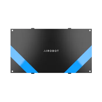 Rekuperators AIROBOT-L-PRO-ERV 250 m3/h 69L/s ar mitruma atgūšanu, (Montāža giesti / grīda) Melns