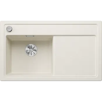 Virtuves Izlietne BLANCO ZENAR 45 S SILG LI Soft white O.ZUB InFino M.AF SILGRANIT™, PuraDur™, Silti balts 527176