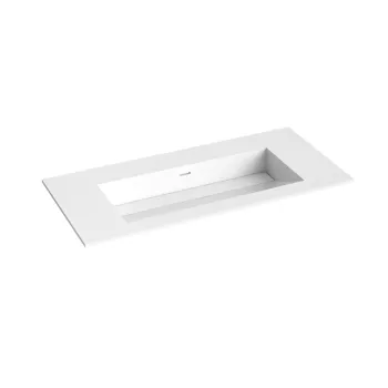 Mēbeļu izlietne Kame Corian 100 (bez atveres maisītājam) Balts Matēts CN1014618-BS