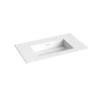 Mēbeļu izlietne Kame Corian 80 (bez atveres maisītājam) Balts Matēts CN814618-BS