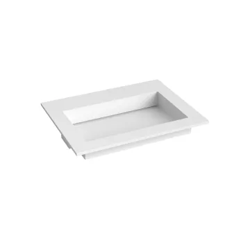 Mēbeļu izlietne Kame Corian N 60 (bez atveres maisītājam) Balts Matēts CN602465-BS