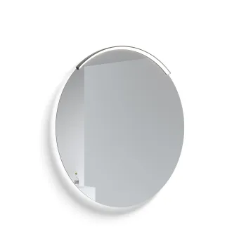 Spogulis Kame Universal 100cm ar melnu rāmi un  LED fona gaismu Mirror MR-C05/100-100/SV-BL