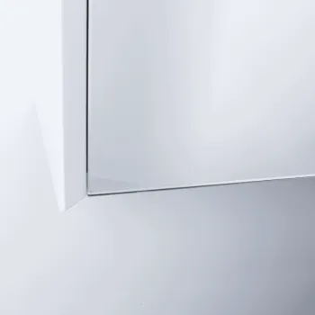 Spoguļskapītis Kame Loft 120 ar 3 spoguļdurvīm, LED gaismu un sensoru Anthracite Grey MC3DML/120-70/D27-LFT