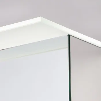 Spoguļskapītis Kame Vetro ar 3 spoguļiem un LED apgaismojumu Mirror sides MC3DML/100-70/MR
