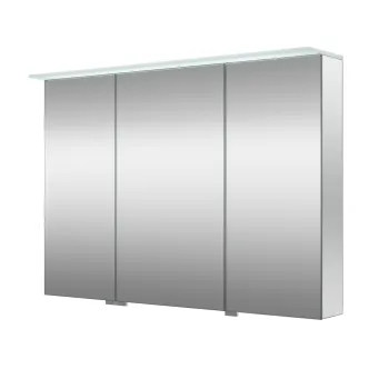 Spoguļskapītis Kame Vetro ar 3 spoguļiem un LED apgaismojumu Mirror sides MC3DML/100-70/MR