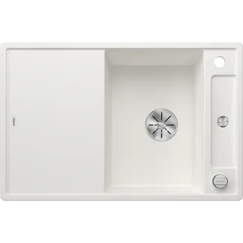 Virtuves izlietne Blanco Axia III 45 Silgranīta, 78x51 cm, ar aksesuāriem, InFino, balta 523177