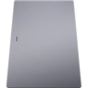 Virtuves Griešanas dēlis Blanco sudrabains stikls 227697