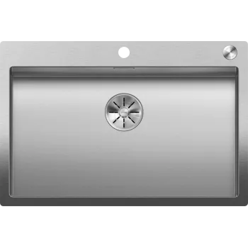 Virtuves izlietne Blanco Claron 700, 76x51 cm, InFino, nerūsējošais tērauds Durinox 523394