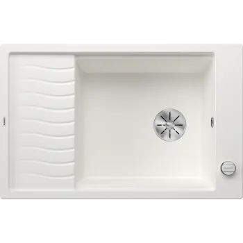 Virtuves izlietne Blanco Elon XL 6 Silgranīta, 78x50 cm, ar aksesuāriem, InFino, balta 524838