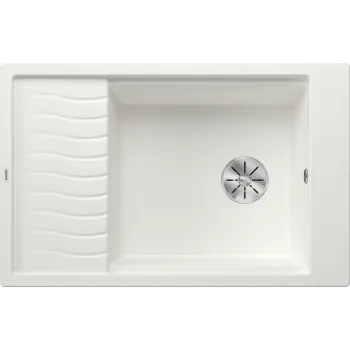Virtuves izlietne Blanco Elon XL 6 Silgranita, 78x50 cm, balta 524848