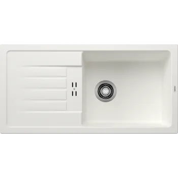 Virtuves izlietne Blanco Favum XL 6 - Silgranīta, 86x44 cm, balta 524235