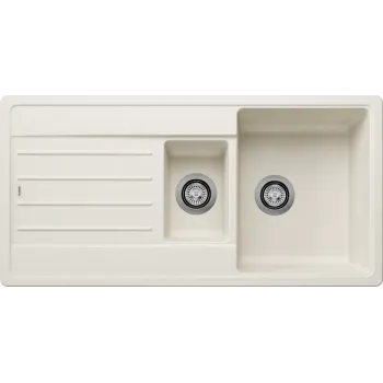 Virtuves izlietne Blanco Legra 6 Silgranīta, 100x50 cm, mīksti balta 527088