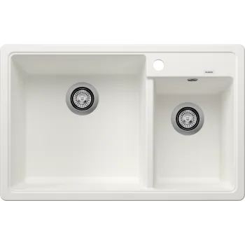 Virtuves izlietne Blanco Legra 8 Silgranīta, 78x50 cm, balta 526226