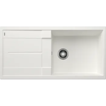 Virtuves izlietne Blanco Metra XL 6 Silgranīta, 100x50 cm, balta 515136
