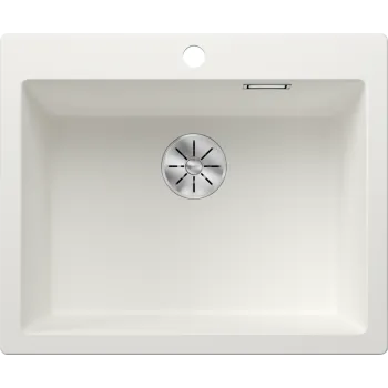 Virtuves izlietne Blanco Pleon 6 Silgranīta, 62x51 cm, balta 521683
