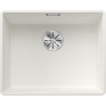 Virtuves izlietne Blanco Subline 500 Silgranīta, 53x43 cm, balta 523535