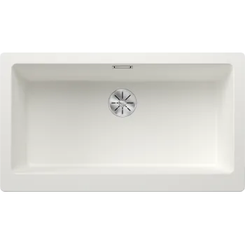 Virtuves izlietne Blanco Vintera XL 9 Silgranīta, 90x51 cm, balta 526105