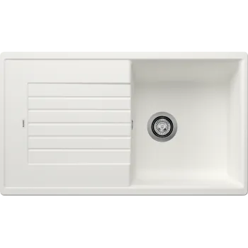 Virtuves izlietne Blanco Zia 5 Silgranīta, 86x50 cm, balta 520515