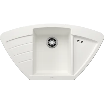 Virtuves izlietne Blanco Zia 9 Silgranīta, 93x51 cm, balta 514758