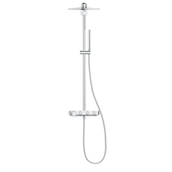 Dušas sistēma Grohe Euphoria SmartControl System 310 Cube Duo ar Termostatu Moon white 26508LS0 Dušas sistēma Grohe Euphoria SmartControl System 310 Cube Duo ar Termostatu Moon white 26508LS0