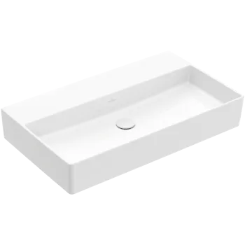 Vannas istabas izlietne Villeroy & Boch Memento 2.0, 80x47cm, TitanCeram keramika ar CeramicPlus apdari, Balta 4A228FR1