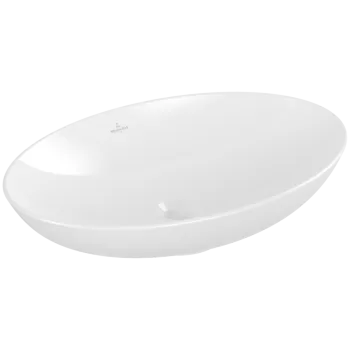 Vannas istabas izlietne Villeroy & Boch Loop&Friends 62x42cm TitanCeram keramika ar CeramicPlus apdari, Uz Virsmas, Balta 4A4801R1