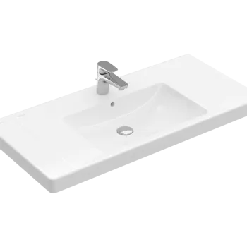 Vannas istabas izlietne Villeroy & Boch Subway 2.0, 80x47 cm, CeramicPlus apdare, Balta 717580R1