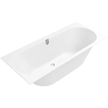 Vanna Villeroy & Boch Oberon 2.0 Duo, 1700x750 mm, ar kājām un sifonu, balta Quaryl®
