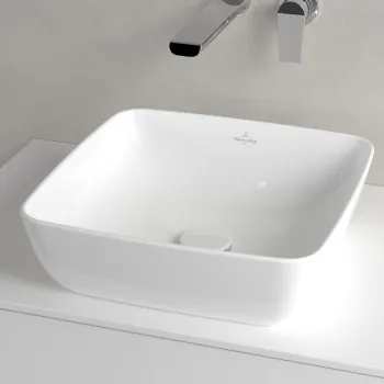 Раковина Villeroy & Boch Artis, 410x410 мм, на поверхности, белый