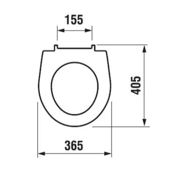 Poda vāks Jika Lyra Plus, balts/hroms