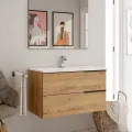 Vannas istabas skapītis ar izlietni OZE Celtic 800mm Golden Oak