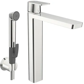 ORAS STELA Paaugstināts izlietnes jaucējkrāns ar bidettu, 4802F