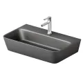 PAA Izlietne QUADRO GRAPHITE 700x430mm, IQUAS/01