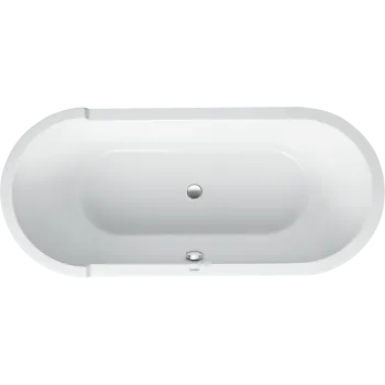 Vanna Duravit Starck, 180x80cm, akrils, balts 700009000000000