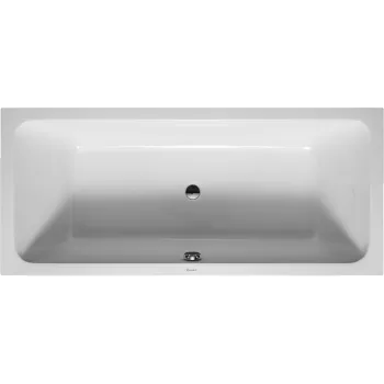 Vanna Duravit D-Code, 180x80cm, akrils, balts 700101000000000