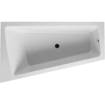 Vanna Duravit Paiova, 170x100cm, akrils, kreisā, balts 700264000000000