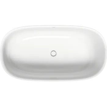 Vanna Duravit Zencha, 160x85cm, akrils, matēts balts 700462000000000